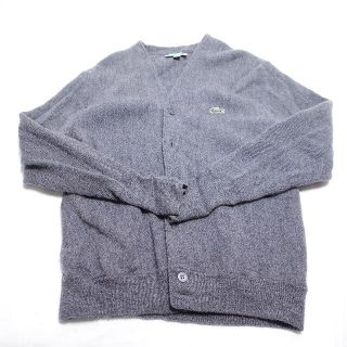 ラコステ(LACOSTE)のLACOSTE　カーディガン　メンズ　グレー(カーディガン)