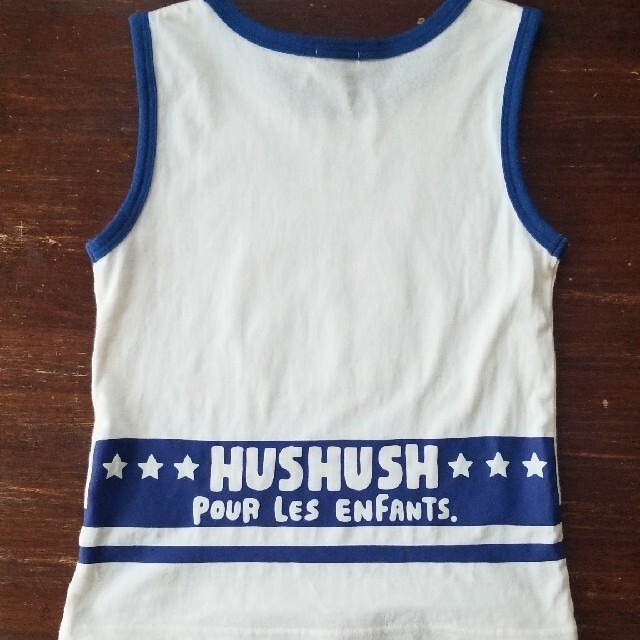 HusHush(ハッシュアッシュ)のHusHushキッズノースリーブ キッズ/ベビー/マタニティのキッズ服男の子用(90cm~)(Tシャツ/カットソー)の商品写真