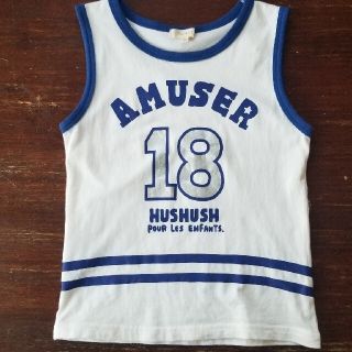 ハッシュアッシュ(HusHush)のHusHushキッズノースリーブ(Tシャツ/カットソー)