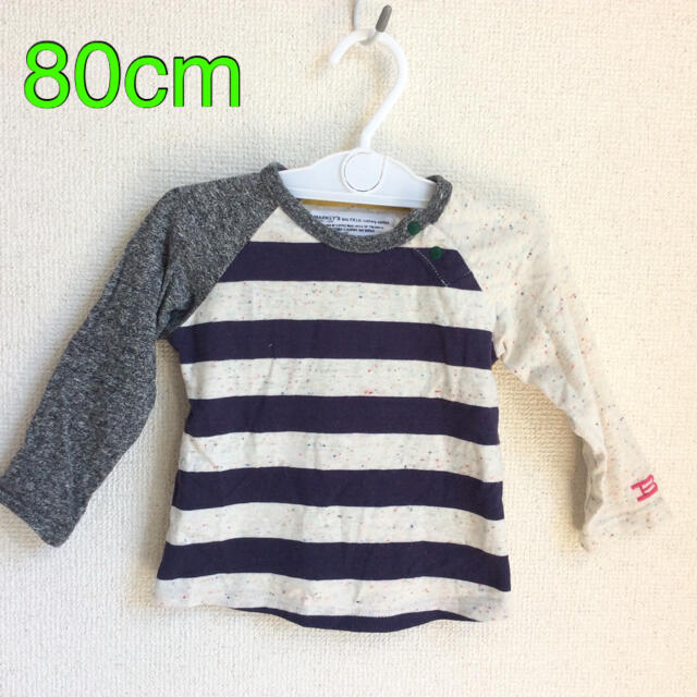 MARKEY'S(マーキーズ)のMARKEY’S 80cm ロンT (b80-64) キッズ/ベビー/マタニティのベビー服(~85cm)(Ｔシャツ)の商品写真