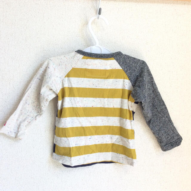 MARKEY'S(マーキーズ)のMARKEY’S 80cm ロンT (b80-64) キッズ/ベビー/マタニティのベビー服(~85cm)(Ｔシャツ)の商品写真