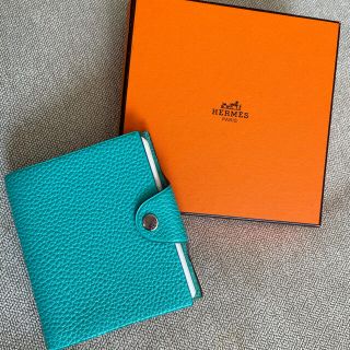 エルメス(Hermes)のエルメスHermèsノート手帳グリーンブルー(その他)