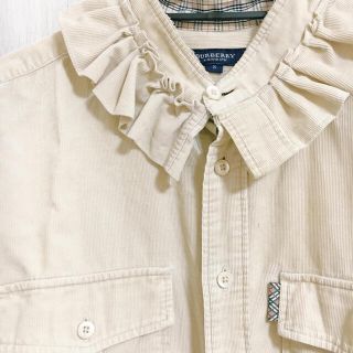 バーバリー(BURBERRY)のBurberry 古着　 コーデュロイリメイクシャツ(シャツ/ブラウス(長袖/七分))