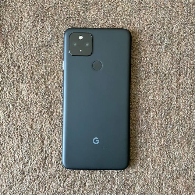 スマートフォン本体 Google おまけ付Pixel 4a (5G) JustBlack 128GB