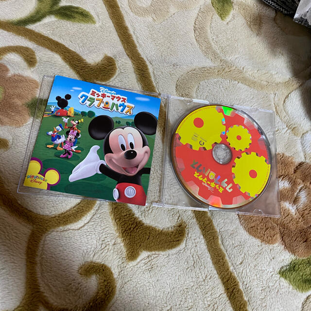 Disney(ディズニー)の最終値下げ ミッキーマウスクラブハウスCD 歌詞カード付き エンタメ/ホビーのCD(キッズ/ファミリー)の商品写真