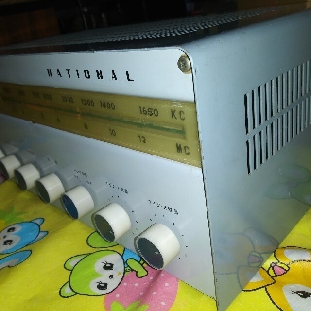 NATIONAL　CM-425　新品マジックアイ付真空管ラジオ