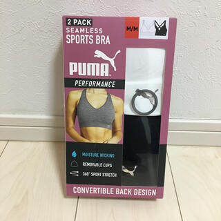 プーマ(PUMA)の新品　PUMA スポーツブラ　M(トレーニング用品)