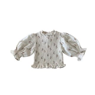 キャラメルベビー&チャイルド(Caramel baby&child )のLiilu BETTINA SMOCKED BLOUSE(ブラウス)