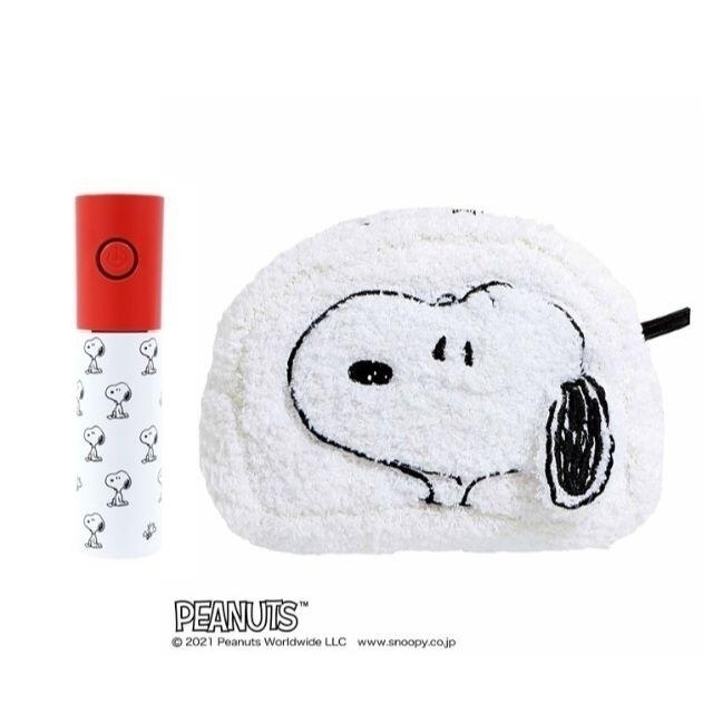 SNOOPY(スヌーピー)のSPRiNG 3月 加湿器 +ミューズ 4月 ポーチ スヌーピー 付録 セット エンタメ/ホビーの雑誌(ファッション)の商品写真