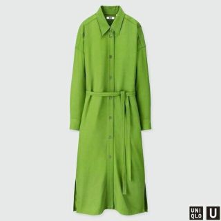 ユニクロ(UNIQLO)のユニクロワンピIENAバースデーバッシュAGミラオーウェンPLSTティティベイト(ひざ丈ワンピース)