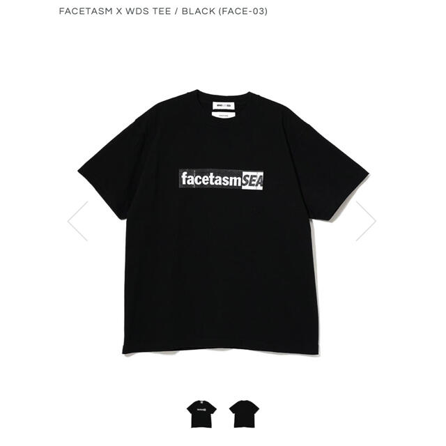 FACETASM(ファセッタズム)のFACETASM X WDS TEE メンズのトップス(Tシャツ/カットソー(半袖/袖なし))の商品写真