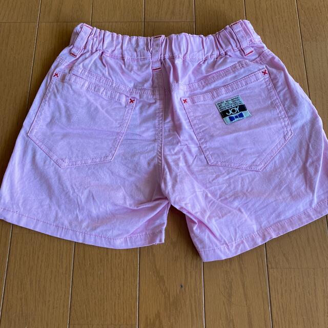 JUNK STORE(ジャンクストアー)の美品　JUNK STORE ピンクのショートパンツ　130cm キッズ/ベビー/マタニティのキッズ服女の子用(90cm~)(パンツ/スパッツ)の商品写真