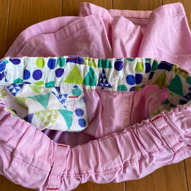 JUNK STORE(ジャンクストアー)の美品　JUNK STORE ピンクのショートパンツ　130cm キッズ/ベビー/マタニティのキッズ服女の子用(90cm~)(パンツ/スパッツ)の商品写真