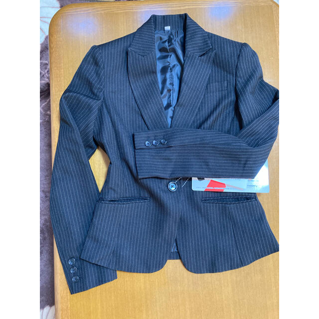 ニッセン(ニッセン)のレディーススーツ　ストライプ　スカート　2点セット レディースのフォーマル/ドレス(スーツ)の商品写真