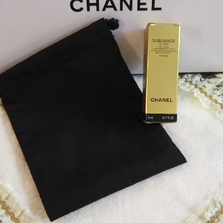 シャネル(CHANEL)のCHANEL サブリマージュ ル タン 20 ベージュ&シャネル巾着袋(ファンデーション)