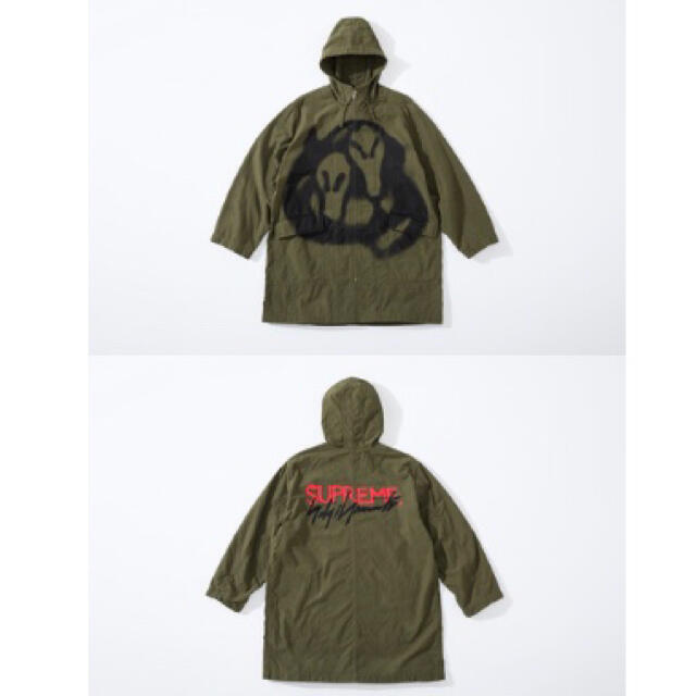 Supreme(シュプリーム)のSupreme Yohji Yamamoto Parka Olive M  メンズのジャケット/アウター(モッズコート)の商品写真