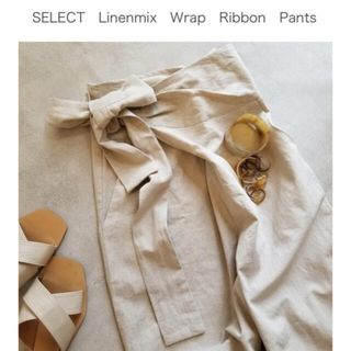 アリエス(aries)のaries✰︎linenmix wrap ribbon pants✰︎送料込み(その他)