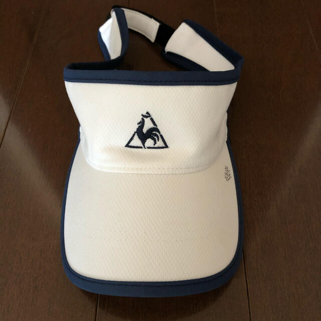 le coq sportif(ルコックスポルティフ)のルコック　サンバイザー スポーツ/アウトドアのテニス(その他)の商品写真