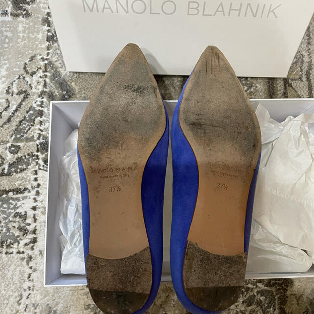 MANOLO BLAHNIK(マノロブラニク)のおやじ様専用　MANOLO BLAHNIK bbflat レディースの靴/シューズ(ハイヒール/パンプス)の商品写真