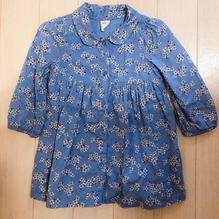 ベビーギャップ(babyGAP)のTシャツ3枚　花柄ワンピース1枚(ワンピース)