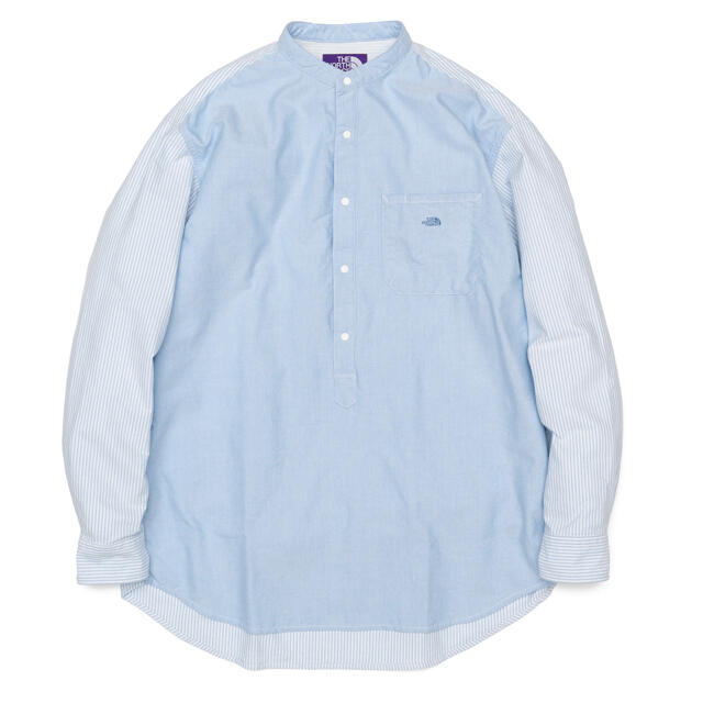 THE NORTH FACE(ザノースフェイス)のCotton Polyester OX Band Collar Shirt メンズのトップス(シャツ)の商品写真