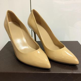 グッチ(Gucci)のGUCCI エナメルパンプス(ハイヒール/パンプス)