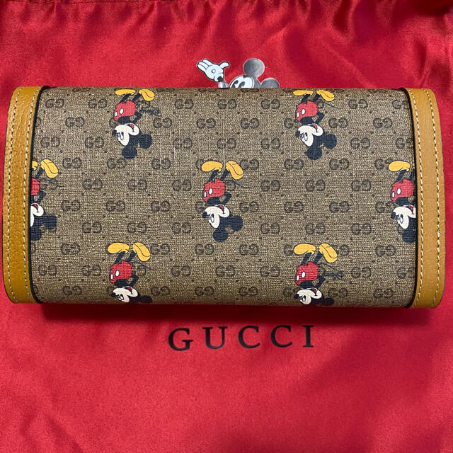 Gucci(グッチ)のGUCCI グッチ　ディズニー　ミッキー　長財布　【新品未使用】 GGウォレット メンズのファッション小物(長財布)の商品写真