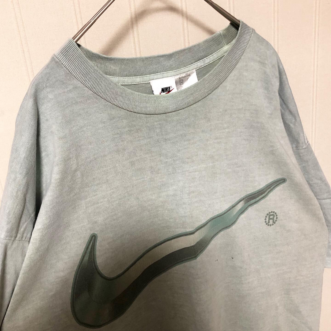 希少❗️ 90s 銀タグ NIKE vintage ビッグスウォッシュ Tシャツ 4