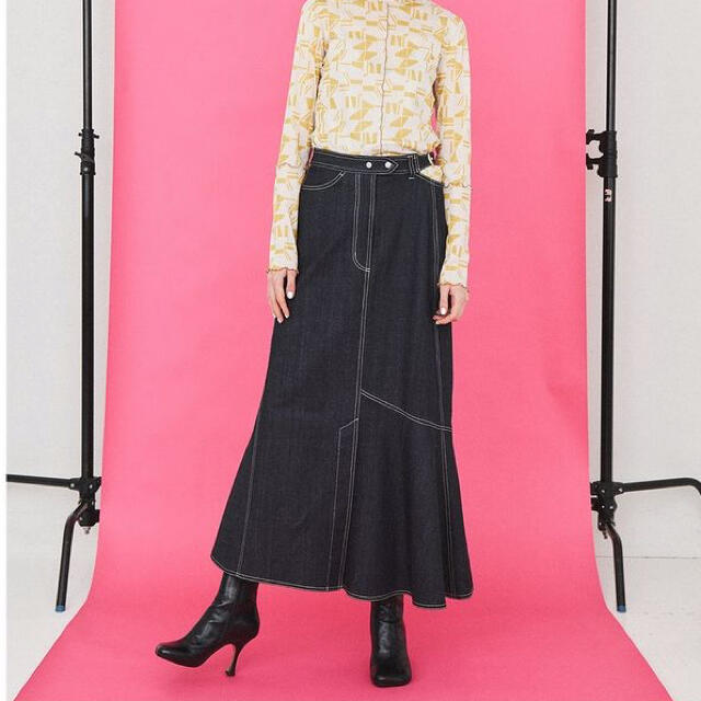 イネラ inella sutudious アシメカットロングスカート 【一部予約販売
