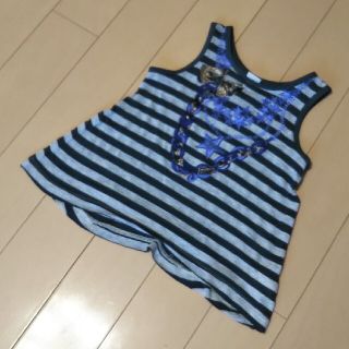 アナスイミニ(ANNA SUI mini)のANASUImini ノースリーブ 120cm(Tシャツ/カットソー)