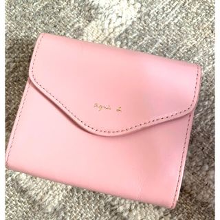 アニエスベー(agnes b.)のアニエス ベーボヤージュ折り畳み財布　（桜色ピンク）(財布)