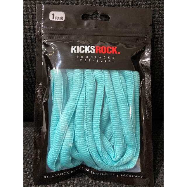 NIKE(ナイキ)のKICKSROCK キックスロックオーバルシューレースJADEジェイド130cm メンズの靴/シューズ(その他)の商品写真