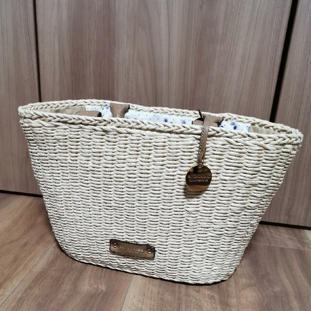 BURBERRY BLUE LABEL - クレストブリッジ かごバッグの通販 by みー