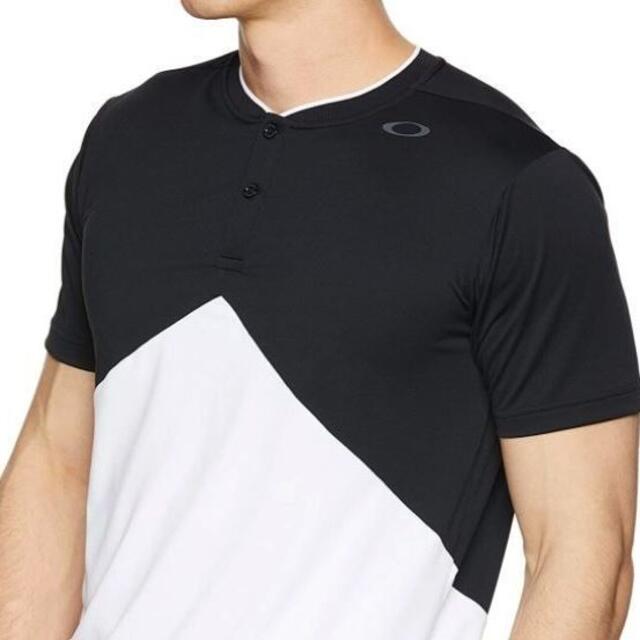 Oakley(オークリー)の(新品)OAKLEY　ヘンリーネック  Tシャツ   メンズのトップス(Tシャツ/カットソー(半袖/袖なし))の商品写真