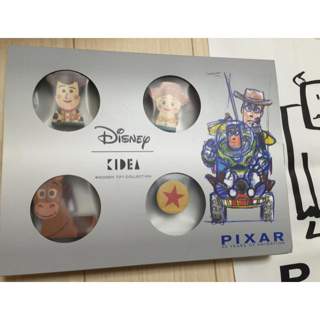 Disney - ☆ピクサー展限定☆KIDEA 積み木 インテリアにも☆の Disney - ☆ピクサー展限定☆KIDEA 積み木 インテリアにも☆の