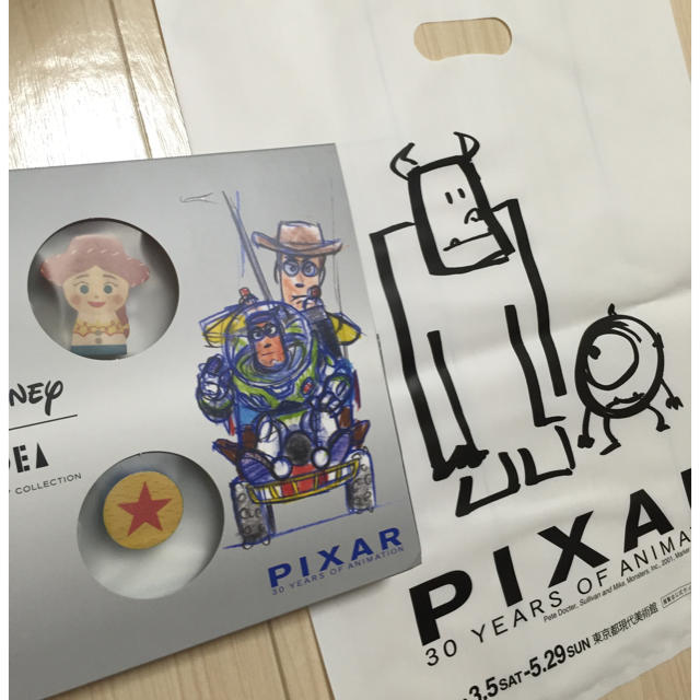 Disney - ☆ピクサー展限定☆KIDEA 積み木 インテリアにも☆の Disney - ☆ピクサー展限定☆KIDEA 積み木 インテリアにも☆の