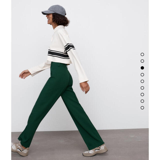 ZARA(ザラ)のフルレングスパンツ zara レディースのパンツ(カジュアルパンツ)の商品写真