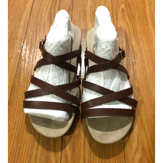 RIKKA フラットサンダル  Mサイズ レディースの靴/シューズ(サンダル)の商品写真