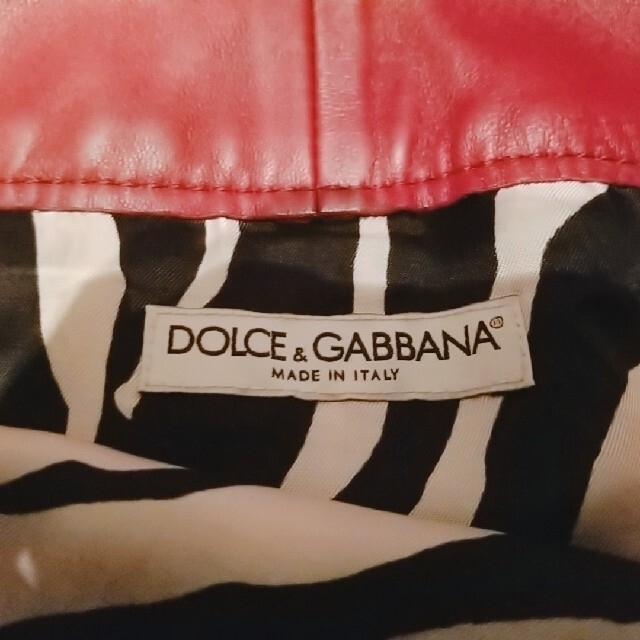 DOLCE&GABBANA(ドルチェアンドガッバーナ)の☆DOLCE&GABBANA☆ドルガバ　本革ミニスカート レディースのスカート(ミニスカート)の商品写真