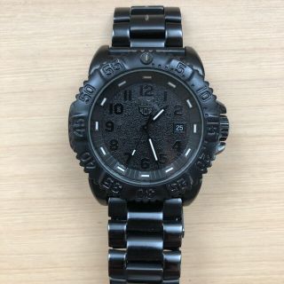 ルミノックス(Luminox)のルミノックス ネイビーシールズ ブラックアウト 　3152.BO(腕時計(アナログ))