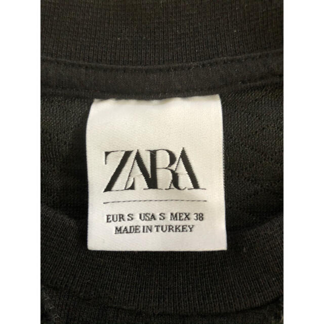 ZARA(ザラ)のゆず様専用ザラ ZARA スウェット ブラック アウター トップス インナー メンズのトップス(スウェット)の商品写真