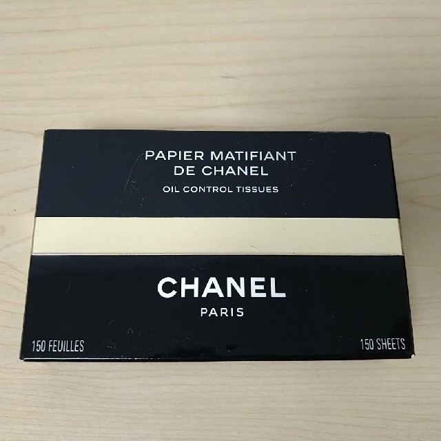 CHANEL(シャネル)の【最終値下げ・新品未使用】CHANEL オイルコントロール ティッシュ  コスメ/美容のメイク道具/ケアグッズ(あぶらとり紙)の商品写真