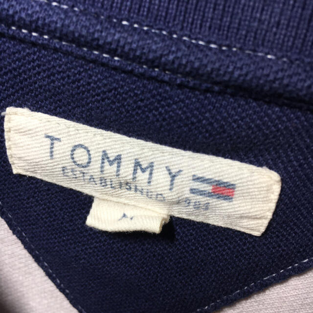 TOMMY(トミー)のトミー TOMMY ポロシャツ M マルチカラー チェック 希少デザイン メンズのトップス(ポロシャツ)の商品写真