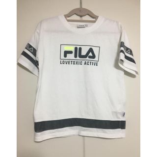 フィラ(FILA)のFILA レディース半袖Tシャツ Ｍサイズ(Tシャツ(半袖/袖なし))