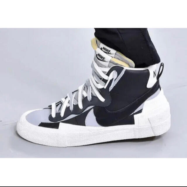 試着なし SACAI × NIKE BLAZER MID サカイ ブレザー | フリマアプリ ラクマ