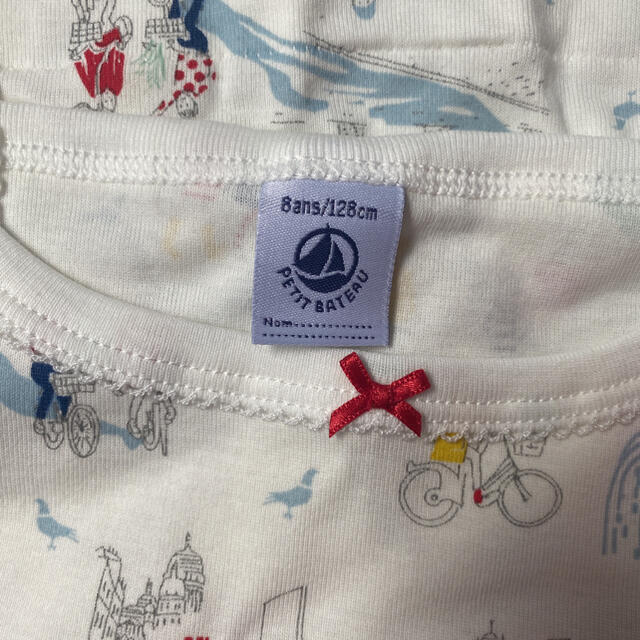 PETIT BATEAU(プチバトー)のプチバトー　肌着　キャミソール　128 キッズ/ベビー/マタニティのキッズ服女の子用(90cm~)(下着)の商品写真