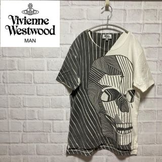 ヴィヴィアンウエストウッド(Vivienne Westwood)の【美品】vivienn  westwood man Tシャツ ✅ワンポイントロゴ(Tシャツ/カットソー(半袖/袖なし))