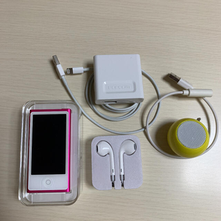 アップル(Apple)のiPod nano 第7世代　ピンク(ポータブルプレーヤー)
