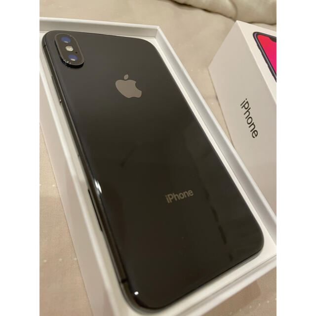 iPhoneX 64gb スペースグレースマホ/家電/カメラ