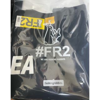 シー(SEA)のFR2 DOKO? ウィダンシーコラボTシャツ黒色(Tシャツ/カットソー(半袖/袖なし))